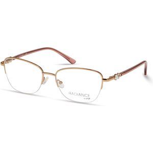 New Radiance by Viva VV-8021 032 Pale Gold Eyeglasses 55/17/140